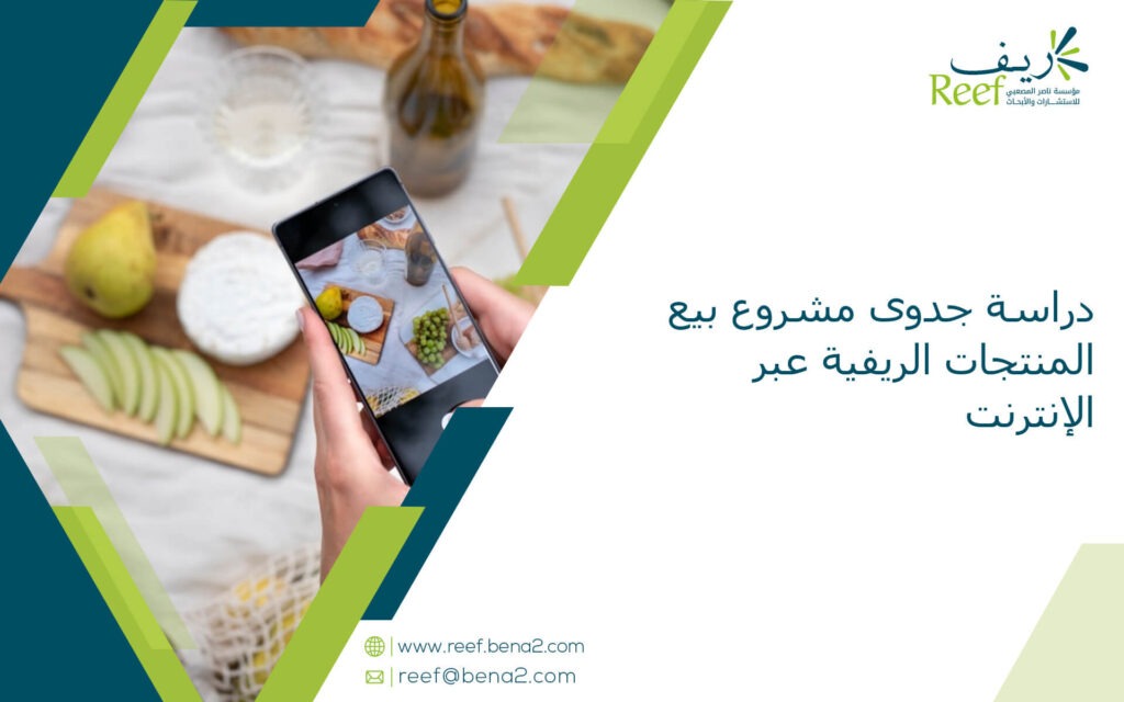 دراسة جدوى مشروع بيع المنتجات الريفية عبر الإنترنت