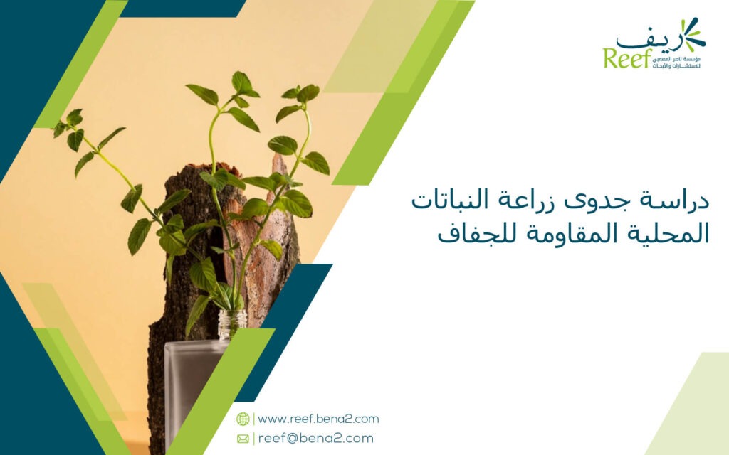 دراسة جدوى زراعة النباتات المحلية المقاومة للجفاف