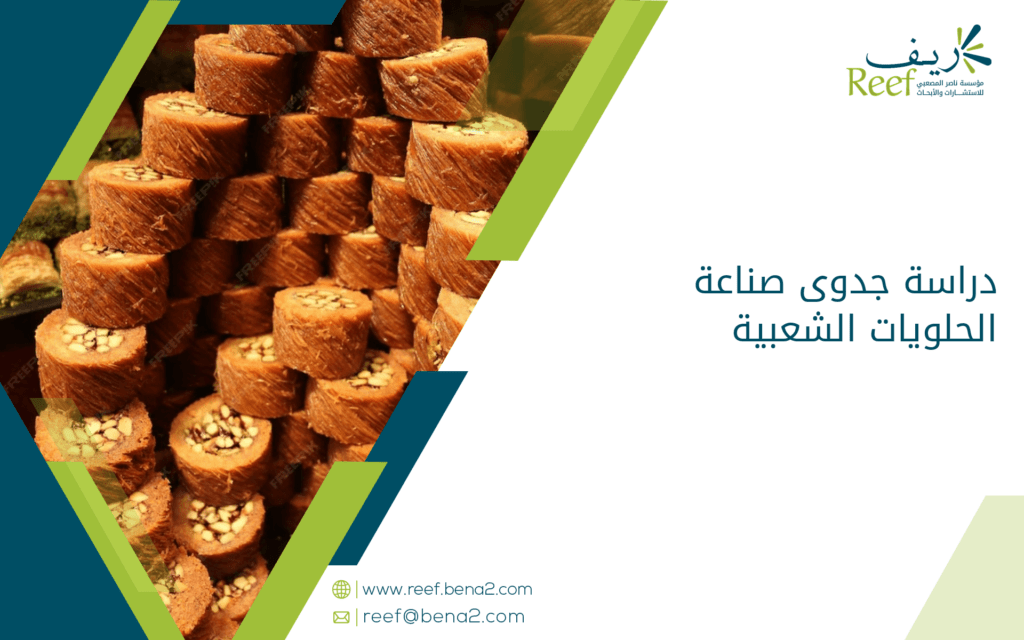 دراسة جدوى صناعة الحلويات الشعبية