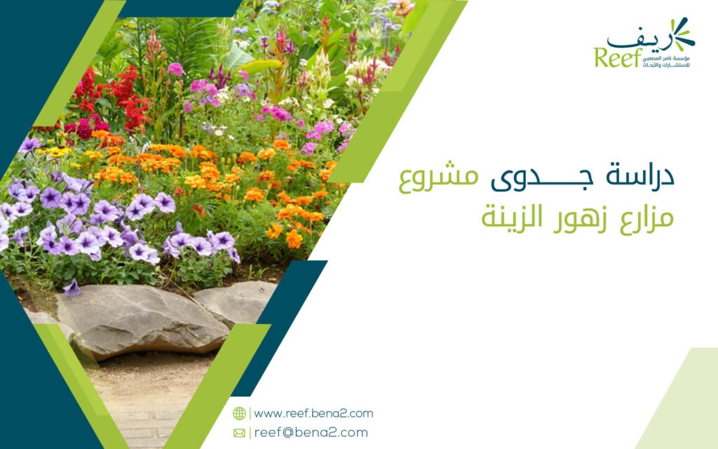 دراسة جدوى مشروع مزارع زهور الزينة