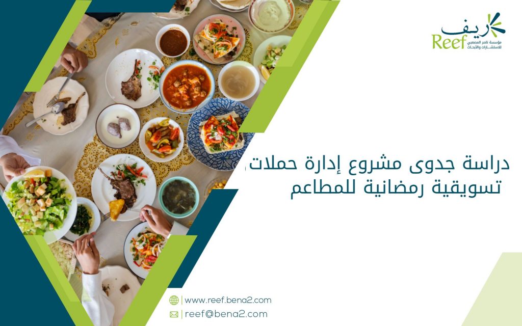 دراسة جدوى مشروع إدارة حملات تسويقية رمضانية للمطاعم
