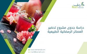دراسة جدوى مشروع تحضير العصائر الرمضانية الطبيعية