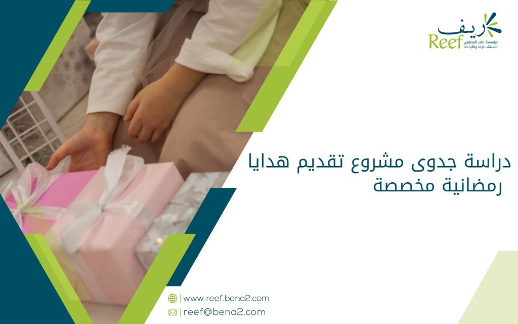 دراسة جدوى مشروع تقديم هدايا رمضانية مخصصة