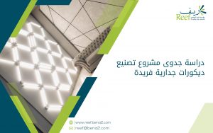 دراسة جدوى مشروع تصنيع ديكورات جدارية فريدة
