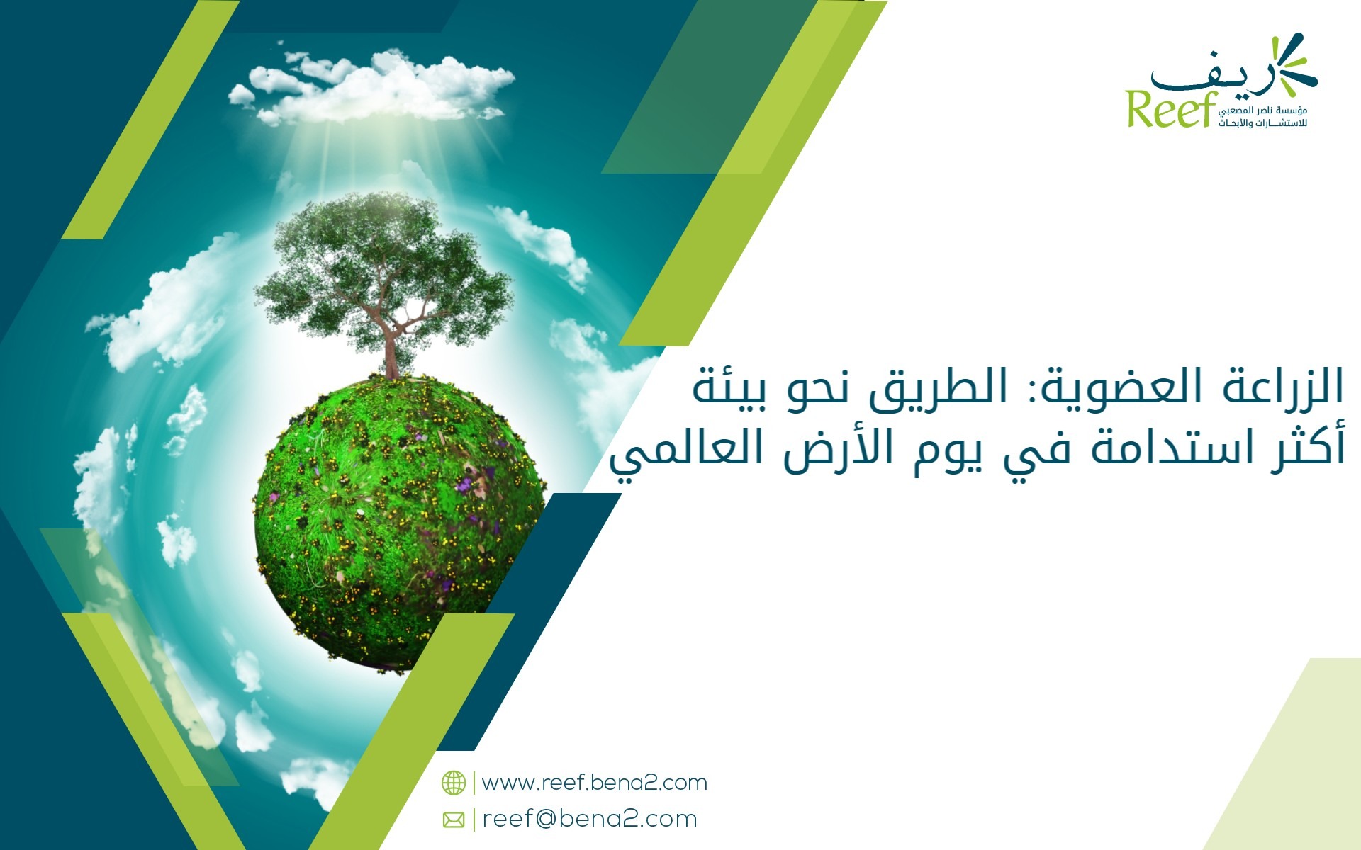 الزراعة العضوية: الطريق نحو بيئة أكثر استدامة في يوم الأرض العالمي