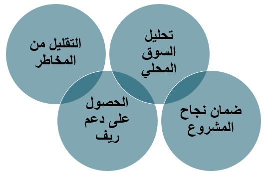 أهمية دراسة جدوى مشروع ريف داخل السعودية